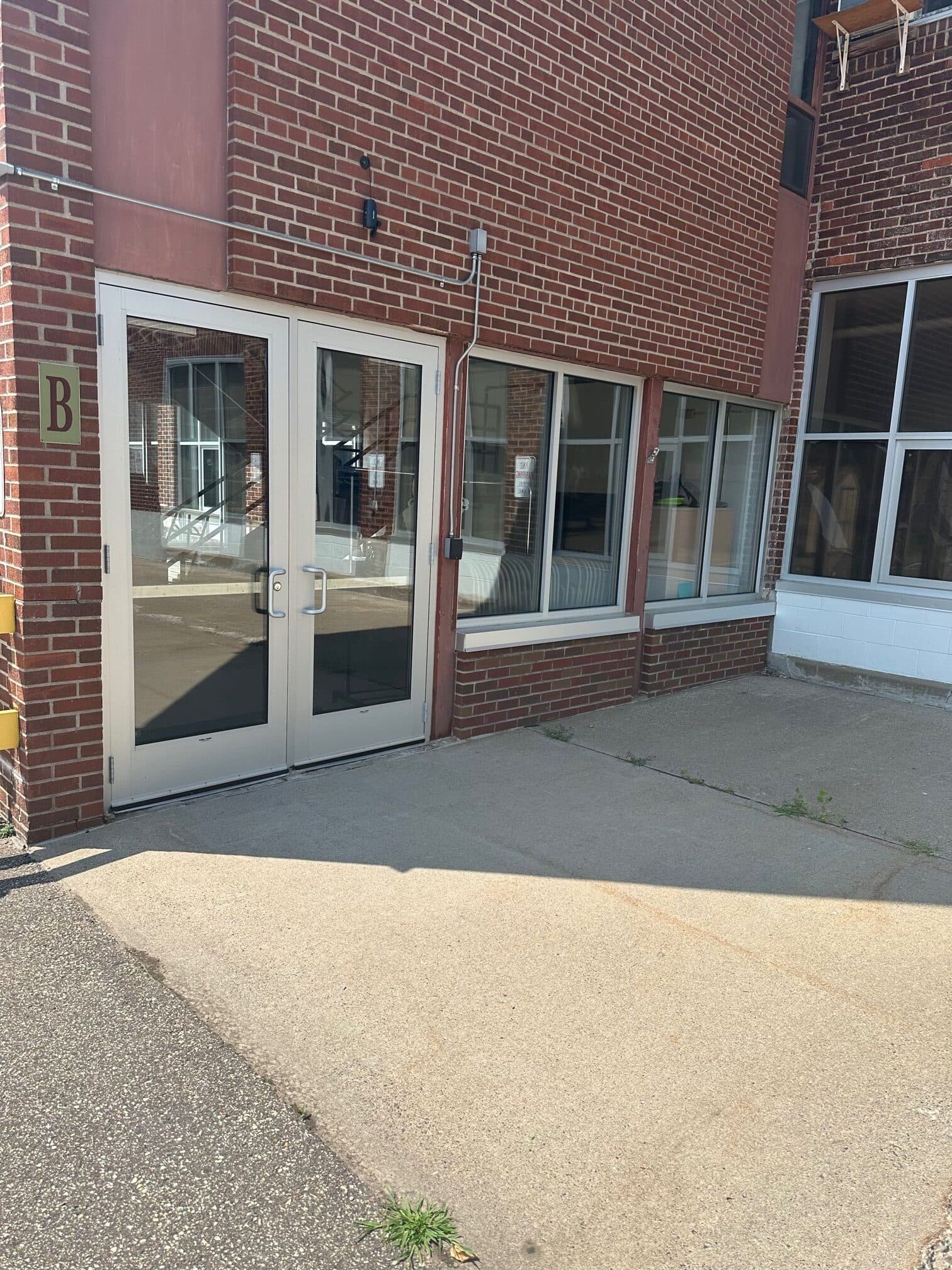 School commercial doors