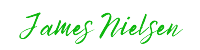 James Nielsen signature, Sales Manager at DJ Commercial Door